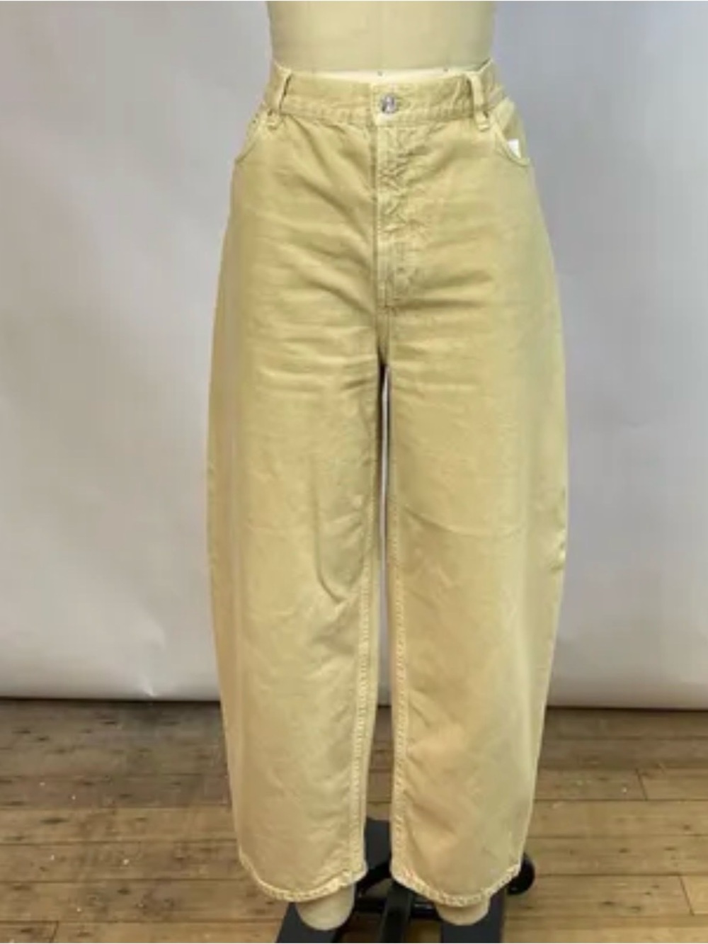 Toteme wide barrel leg pant